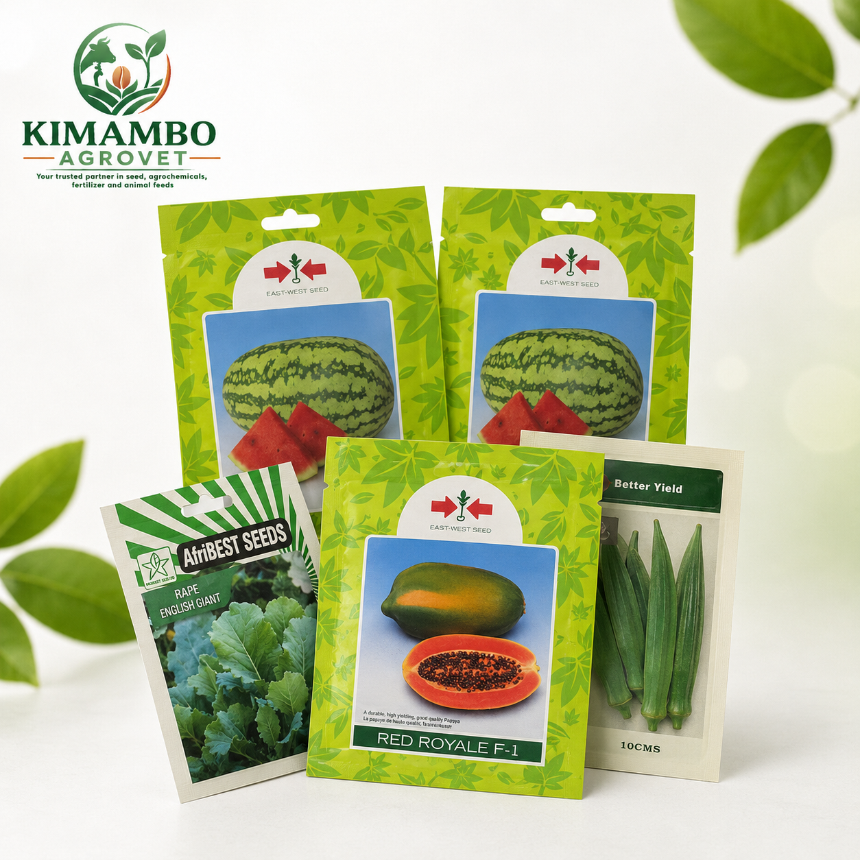 Mchanganyiko wa mbegu za mboga za rejareja Kimambo Agrovet
